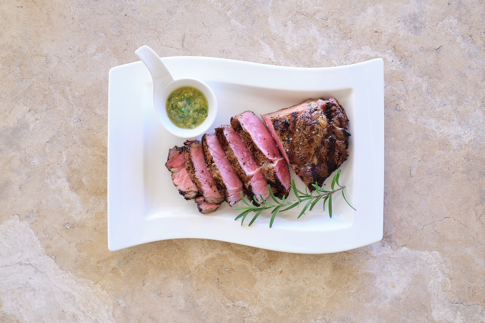 Steak Dish Plate Food Photography